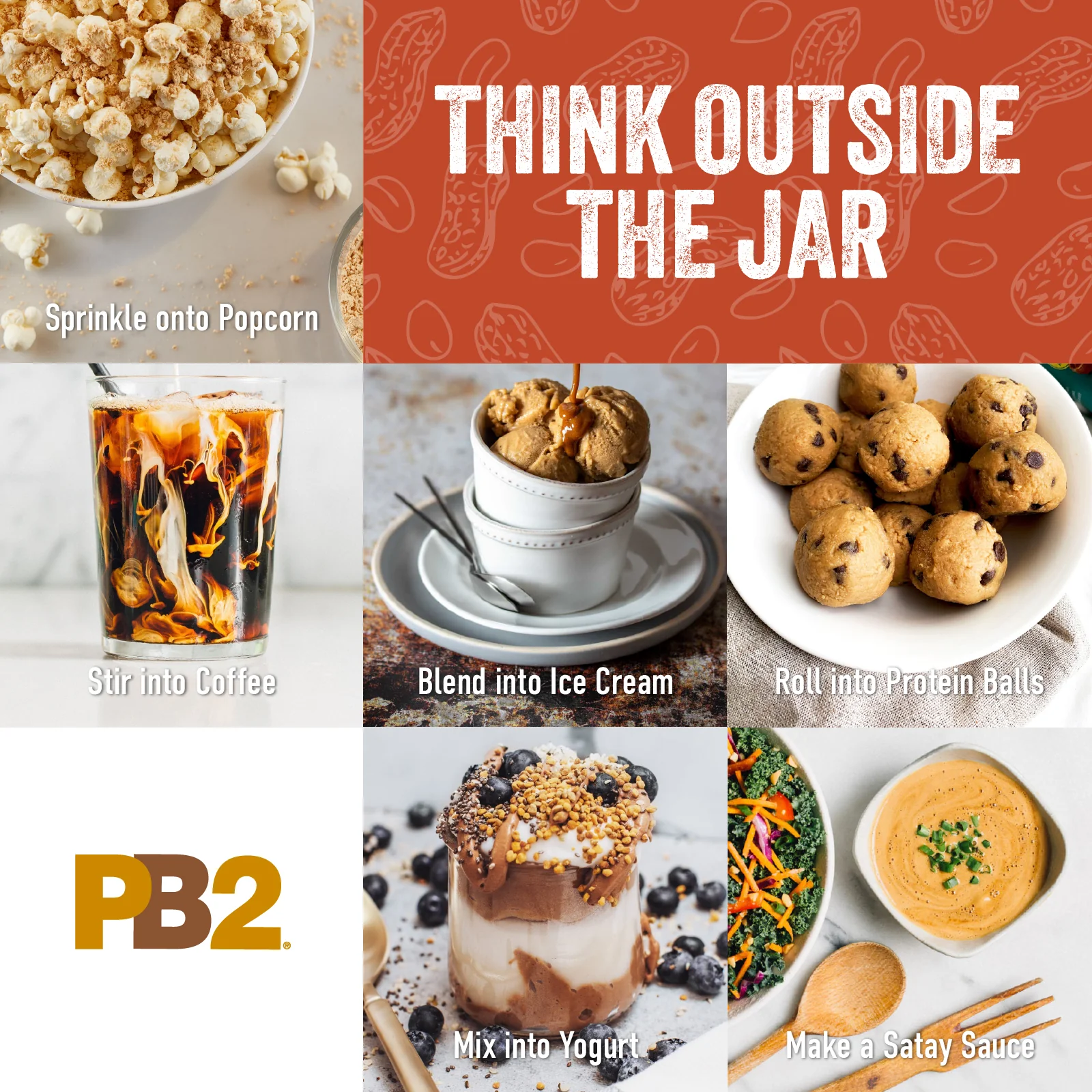PB2 - Powdered Peanut Butter - Crunchy - Image 8