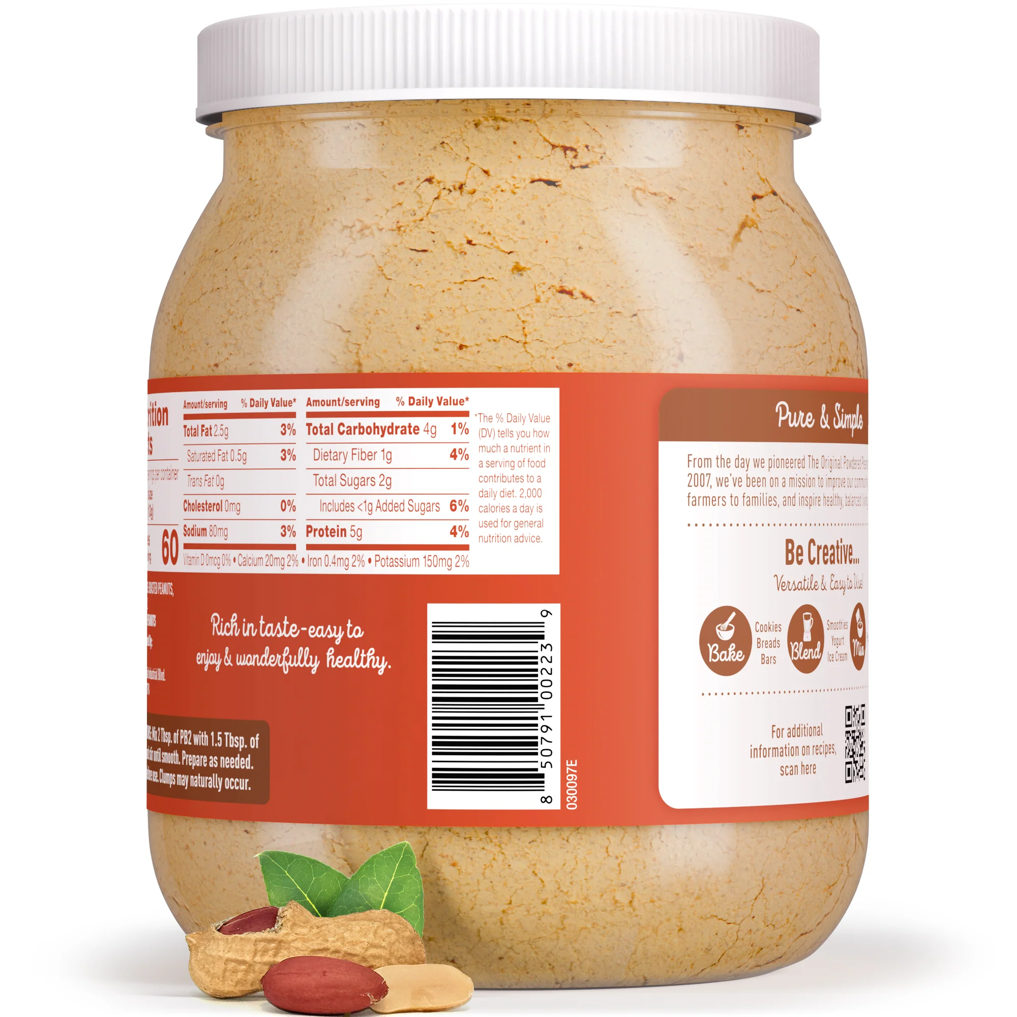 PB2 - Powdered Peanut Butter - Crunchy - Image 9