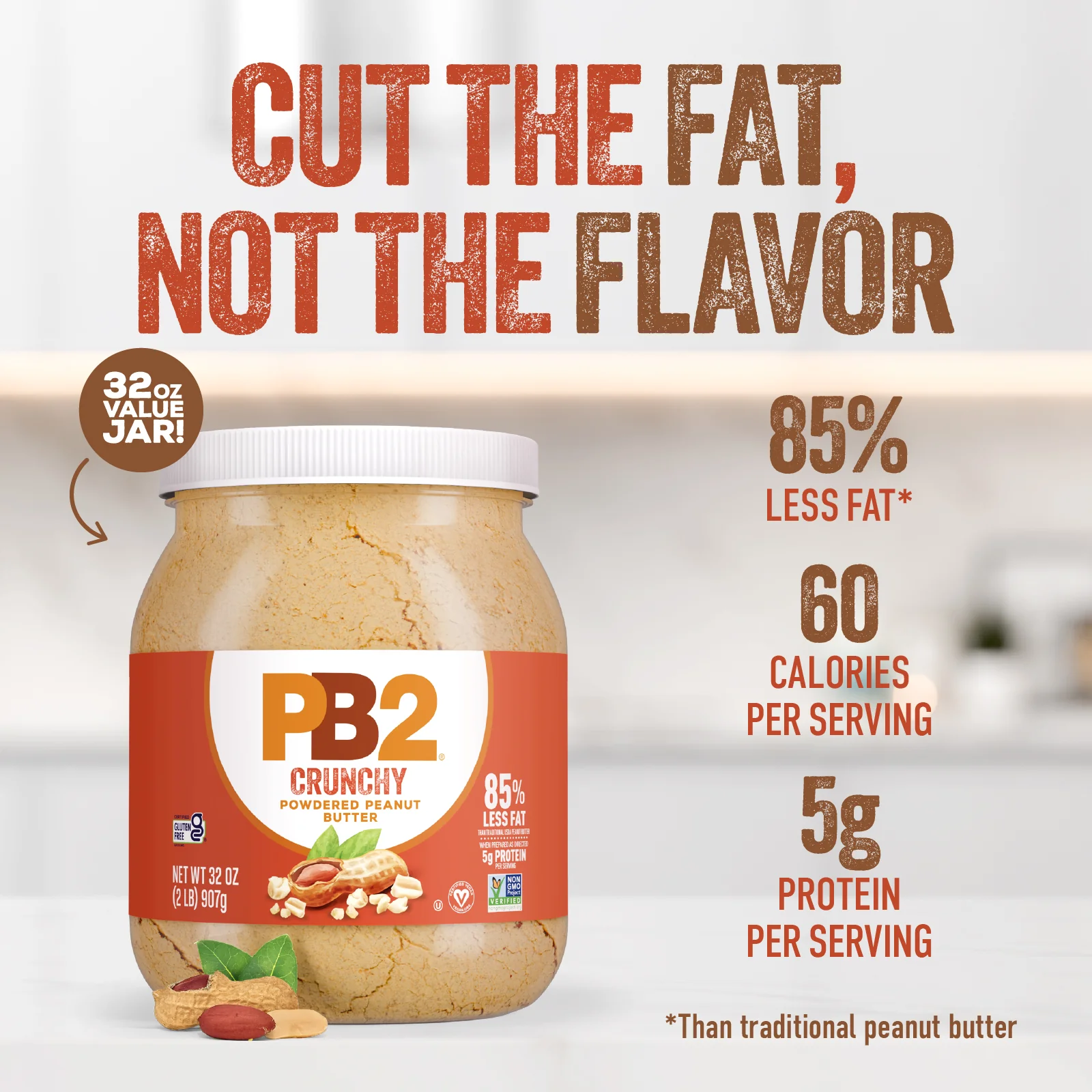PB2 Special Bundle - 32 oz - Original and Crunchy - Image 5