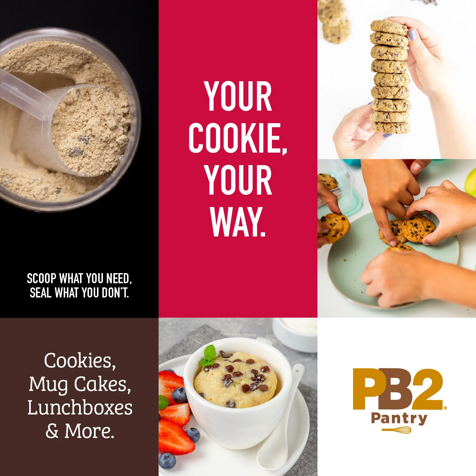 PB2 Pantry - Chocolate Chip Cookie Mix - Image 8