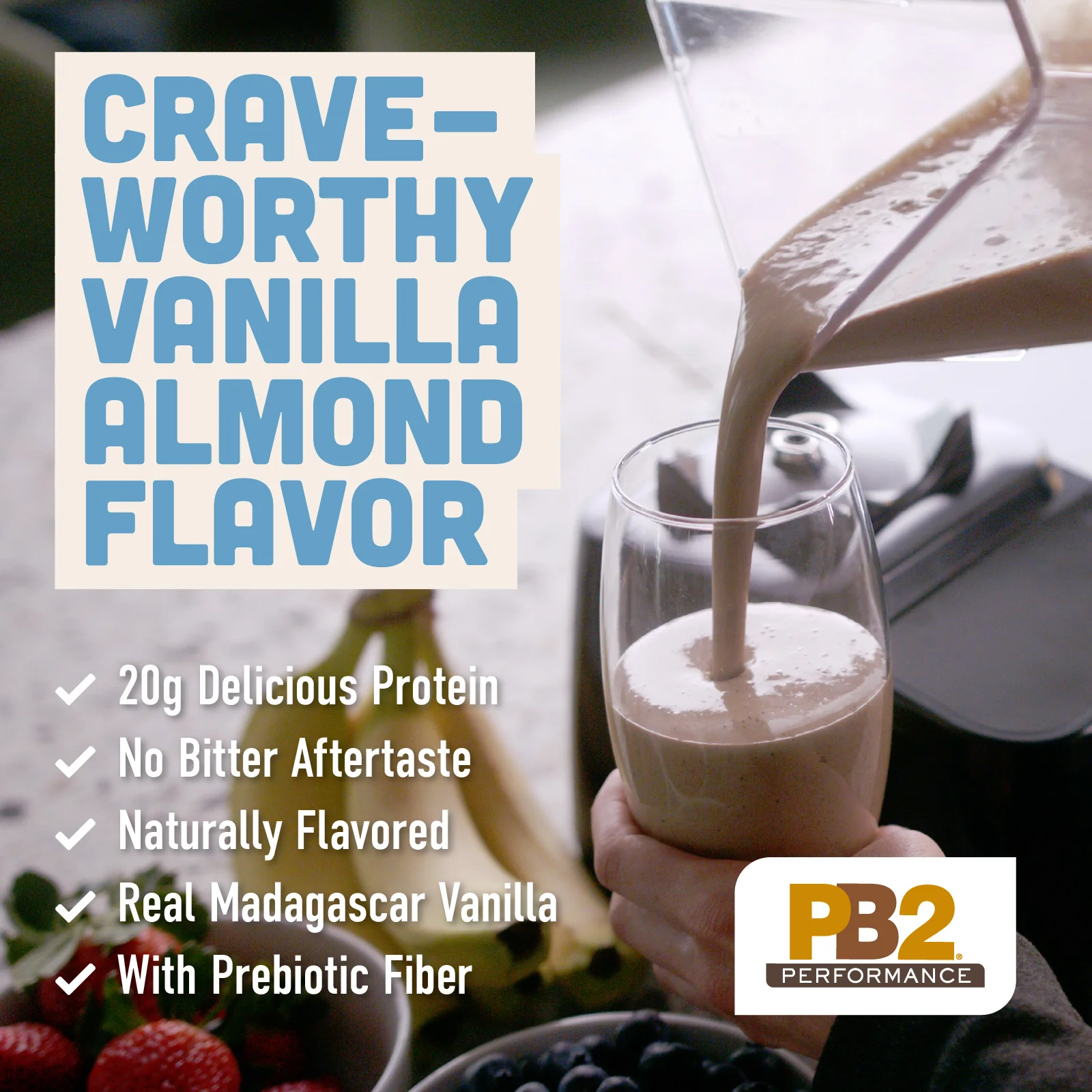 PB2 Performance - Almond Protein with Vanilla - Image 5