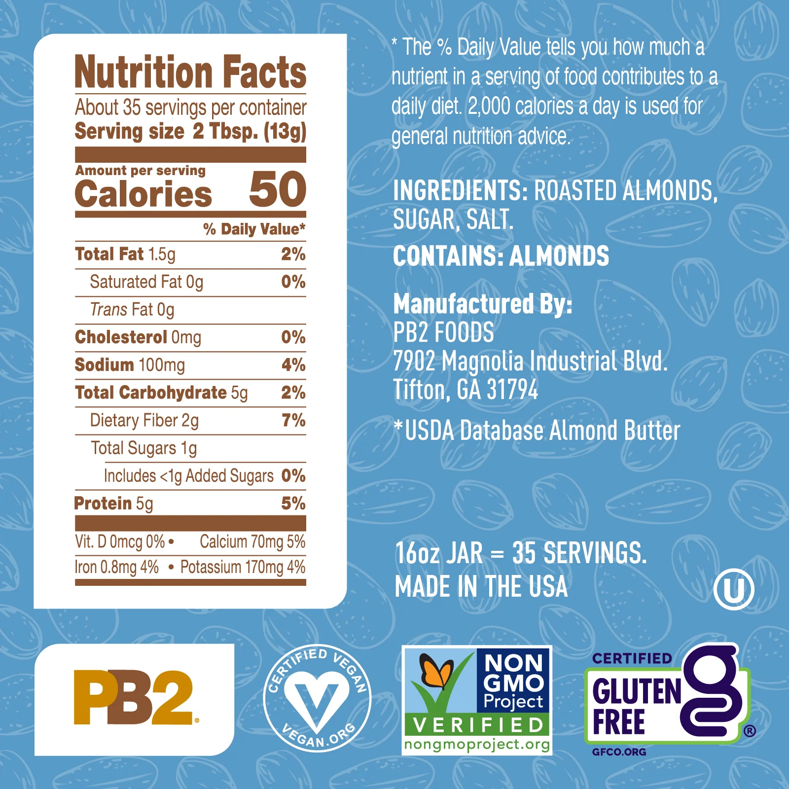 PB2 - Powdered Almond Butter - Image 3