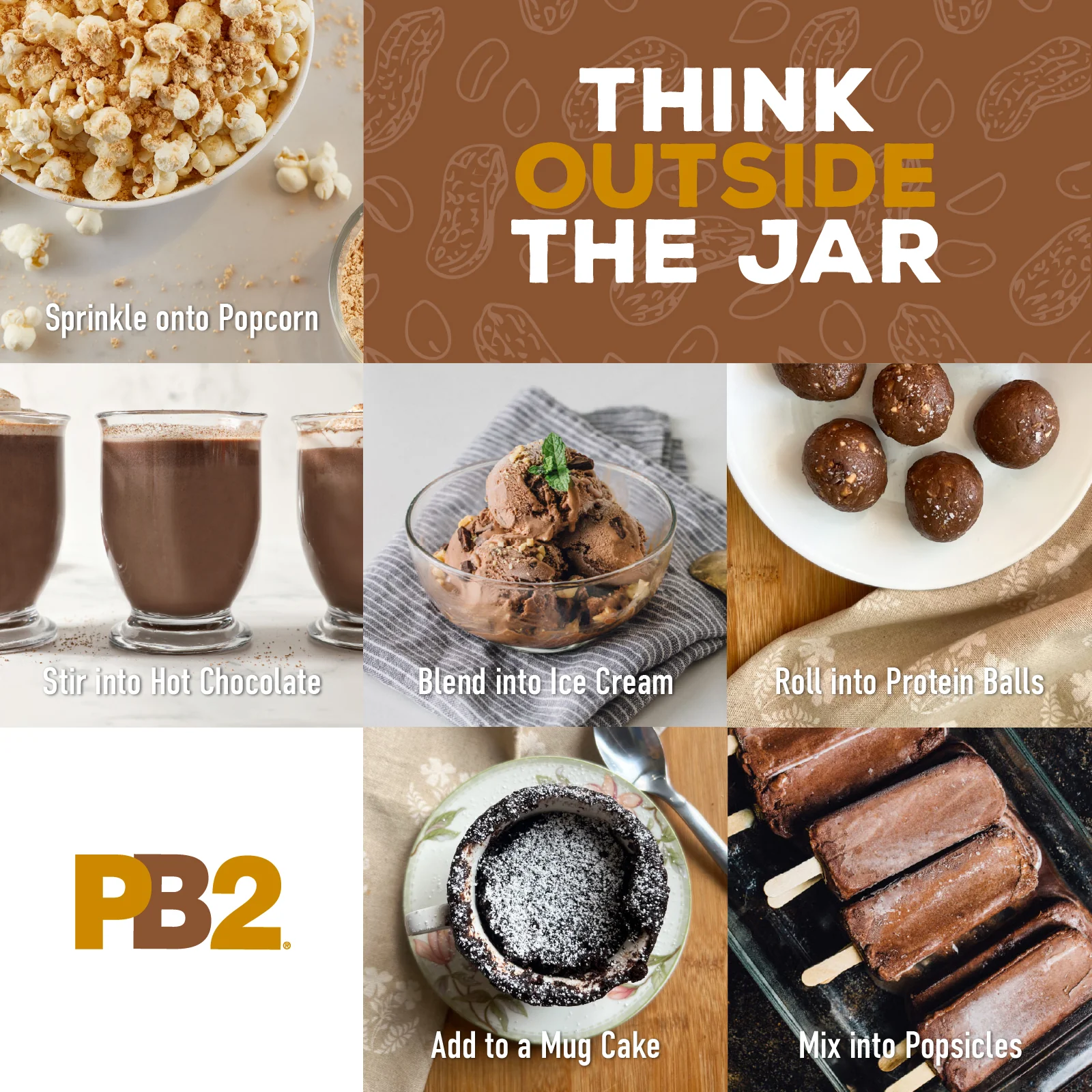 PB2 - Powdered Peanut Butter - Cocoa - Image 8