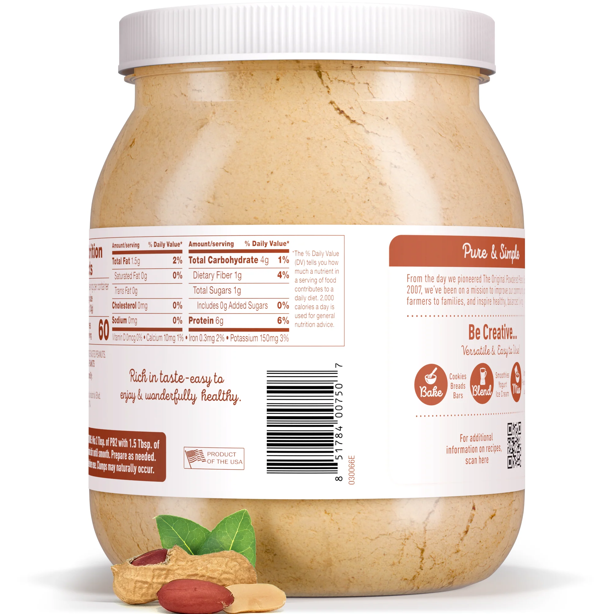 PB2 - Pure Peanut Powder - No Sugar or Salt - Image 9
